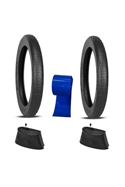 Billas 20X4.0 Fat Bike Ön-Arka İç-Dış Lastik + Zırh Seti