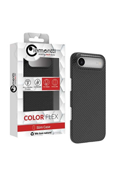 lemontti Husa Slim Aramid/Kevlar Magsafe 600D iPhone Air Negru