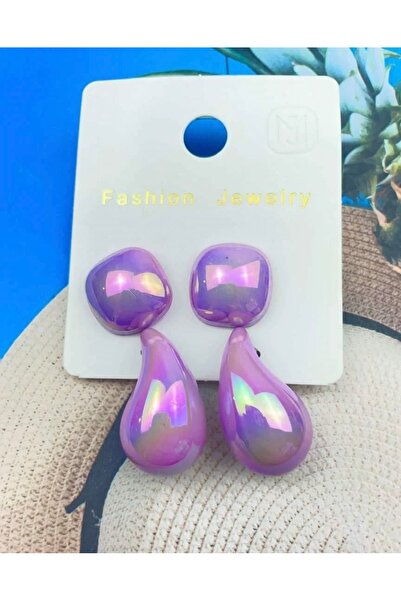 whiteandpurpledesign أقراط صيفية متعددة الألوان من Vip