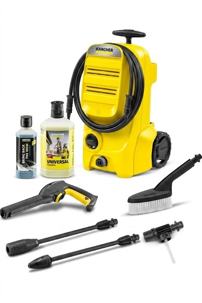 Karcher Kärcher K3 Classic Car Araç Şampuanı ve Çok Amaçlı Temizleyici Dahil ...
