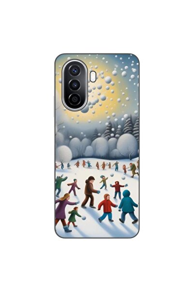 OEM Θήκη συμβατή με Huawei Nova Y70 από σιλικόνη gel TPU με σχέδιο Παιδιά που...