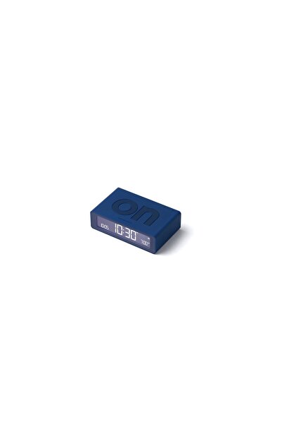 Lexon Flip Mini Şarj Edilebilir Alarm Saat Lacivert