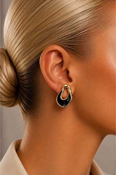 Jack Ferrero Kaia Gold Stud Earrings