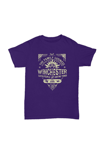 l'eivor Tricou din bumbac imprimat Supernatural Winchester Brothers