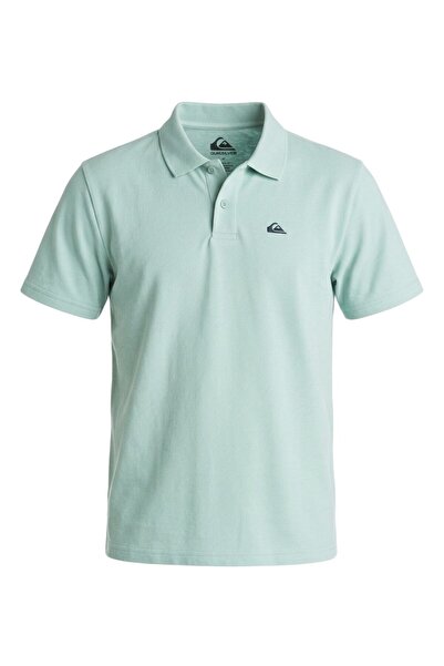 Quiksilver Ανδρικό πράσινο μπλουζάκι πόλο Pinnacle