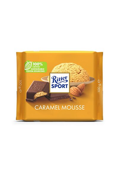 Ritter Sport CARAMEL MOUSSE 100G x 12