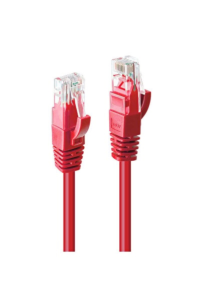 LİNDY Cablu patch Cat6 U/UTP roșu 5.00m