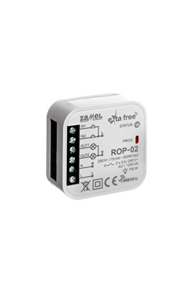 ZAMEL Receptor auxiliar radio cu 2 canale ROP-02 EXF10000050