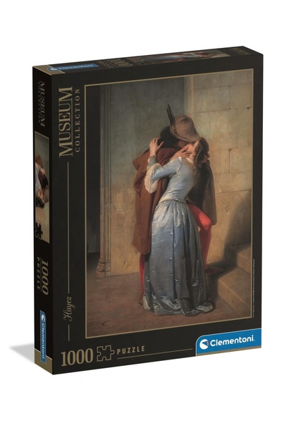 CLEMENTONI Puzzle 1000 Museum Hayes, Sărutul