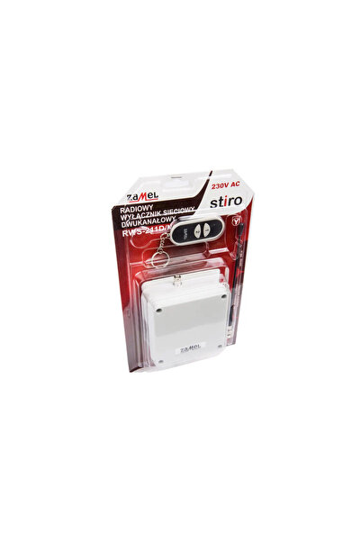 ZAMEL Receptor radio de rețea dual-canal cu telecomandă RWS-211D/N STI10000018