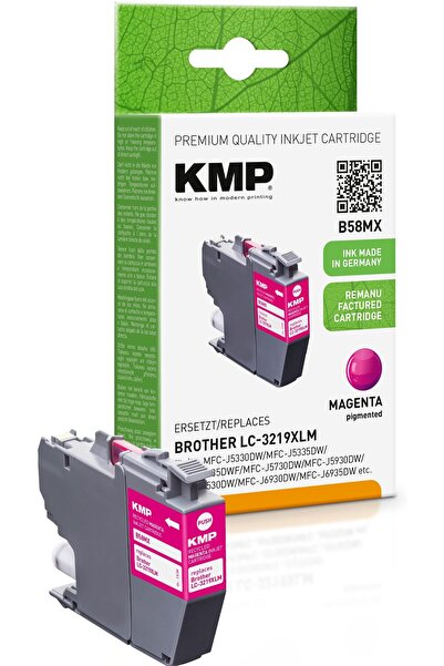 KMP Cartuș Brother LC3219XLM magenta 1500 S. B58MX reîncărcat