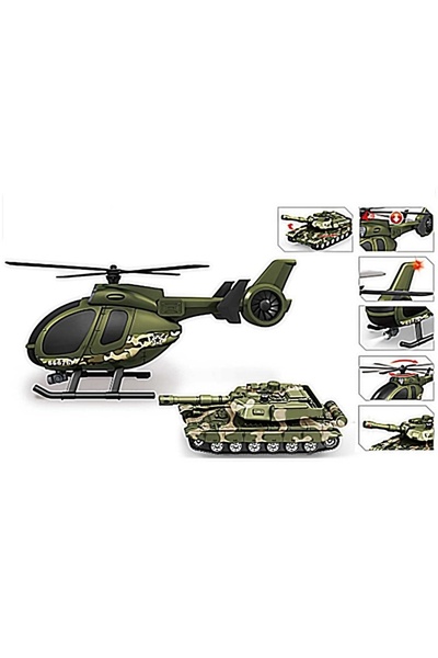 MADEJ Elicopter militar + czo≈Çg