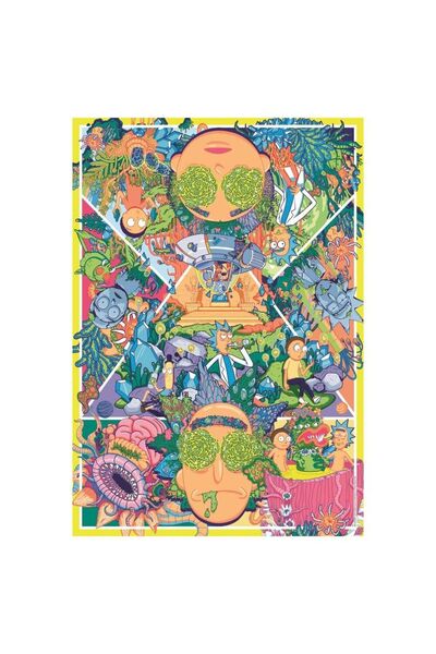 CLEMENTONI Puzzle 1000 Rick and Morty