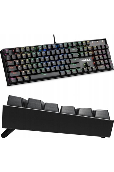 Defender Tastatură cu fir MIRAX GK-352 MECANICĂ iluminată RGB pentru gaming o...