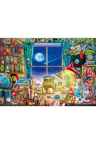 Schmidt Spiele Puzzle PQ 1000 W pe drum spre lună
