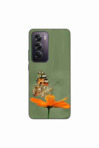 OEM Husa compatibila cu Oppo Reno12 Pro Silicon Gel Tpu Model Fluture