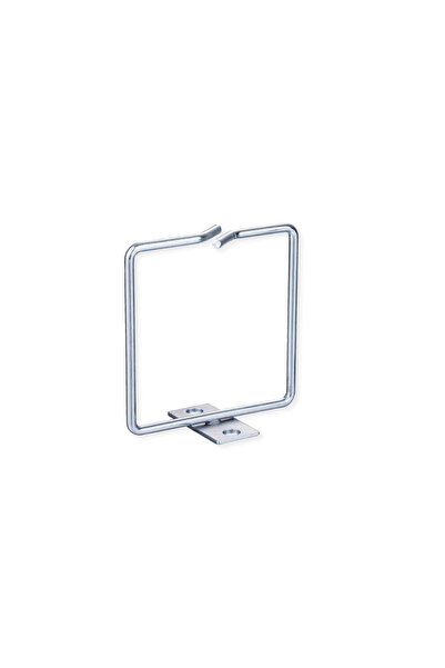 Roline Rochie cablu ROLINE, 80x80 mm, metal, intrare cablu frontal