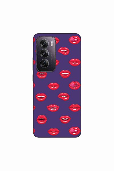OEM Husa compatibila cu Oppo Reno12 Pro Silicon Gel Tpu Model Buze Pattern