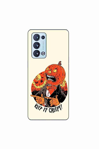 OEM Husa compatibila cu Oppo Reno6 Pro 5G Silicon Gel Tpu Model Halloween Kee...