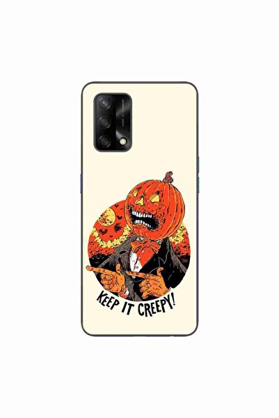 OEM Husa compatibila cu Oppo A74 4G Silicon Gel Tpu Model Halloween Keep it C...