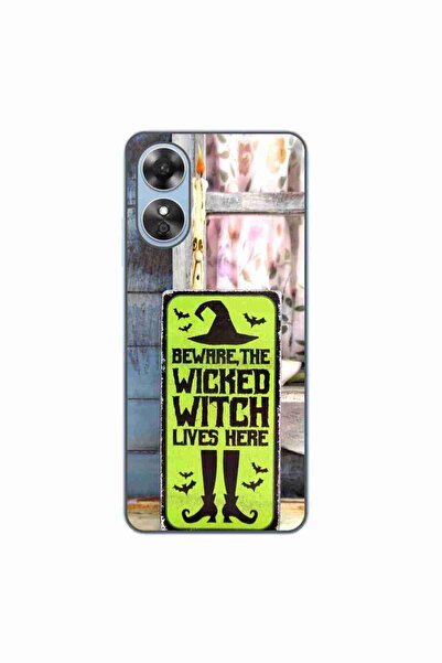 OEM Husa compatibila cu Oppo A17 Silicon Gel Tpu Model Halloween Wicked Witch...