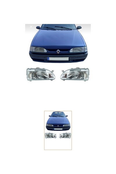 SEREN OTOMOTİV Renault 19 Europa Ön Far Sağ Sol Takım Halinde