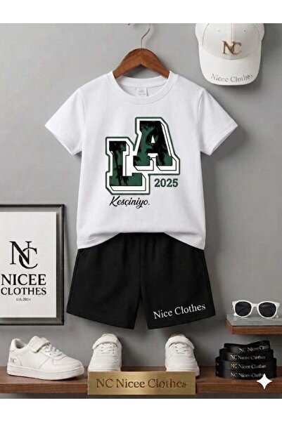 NC Nicee Clothes ΚΑΛΟΚΑΙΡΙΝΟ ΠΑΙΔΙΚΟ ΜΠΛΟΥΖΑΚΙ ΚΑΙ ΣΟΡΤΣ UNISEX (ΣΧΕΔΙΟ KES C...