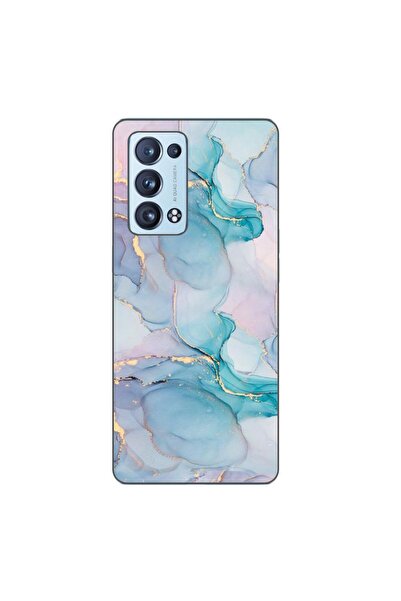 OEM Husa compatibila cu Oppo Reno6 Pro 5G Silicon Gel Tpu Model Abstract Wate...