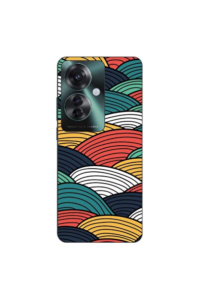 OEM Husa compatibila cu Oppo Reno11 F 5G Silicon Gel Tpu Model Abstract Strip...