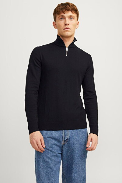Jack & Jones Muški pleteni džemper sa visokim ovratnikom - Emil