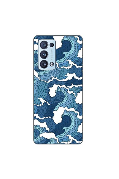 OEM Husa compatibila cu Oppo Reno6 Pro 5G Silicon Gel Tpu Model Crazy Waves