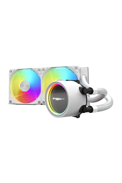 FSP Ae24 Argb Aio 240mm White Processor Liquid Cooler