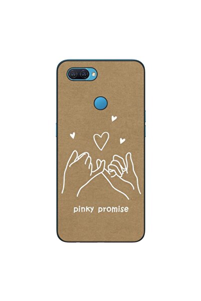 OEM Калъф, съвместим с Oppo A12, силиконов гел TPU, модел BFF Pinky Promise