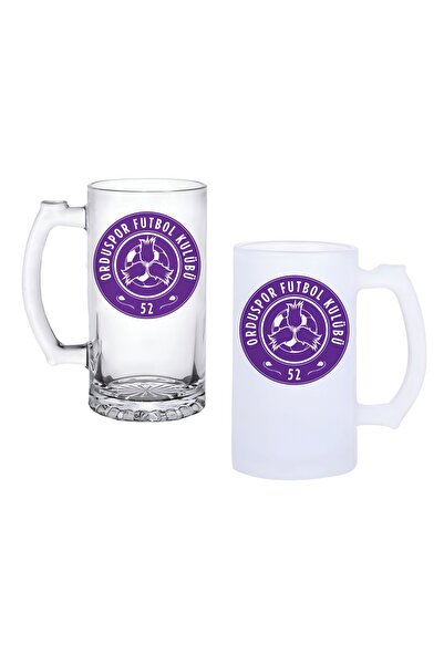 Ghostbastır Orduspor Kulplu Bira Bardağı Buzlu veya Şeffaf Seçenekli 0170