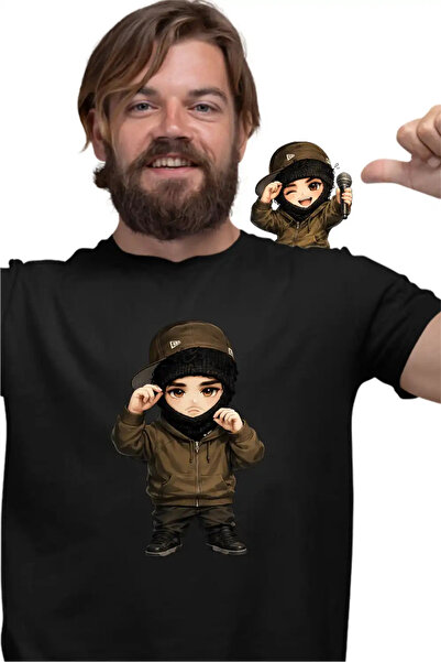 OEM Yeat Chibi Trap Rage Музикална мъжка тениска