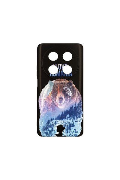 bestcase Λεπτή Θήκη Σιλικόνης 0.8MM, Συμβατή με Huawei Nova 12i, Αγαπώ τη Ρου...