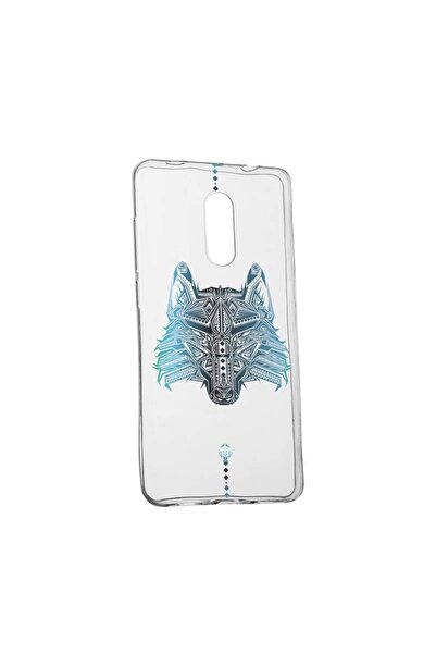 bestcase Husa Silicon, Transparent, Slim, Wolf, Nokia 7