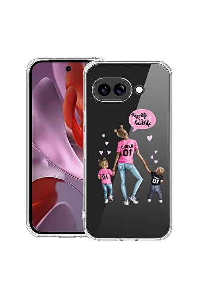 bestcase Husă Antișoc 1.5mm Compatibilă cu Google Pixel 10a, cu Design Mom Li...