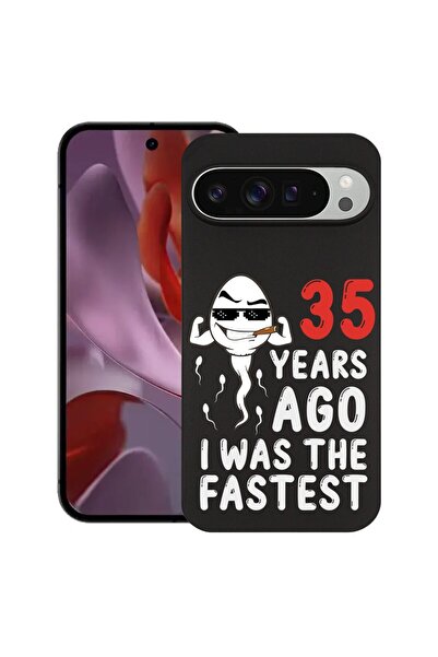 bestcase Husă subțire din silicon pentru Google Pixel 9 Pro, 35 de ani în urm...