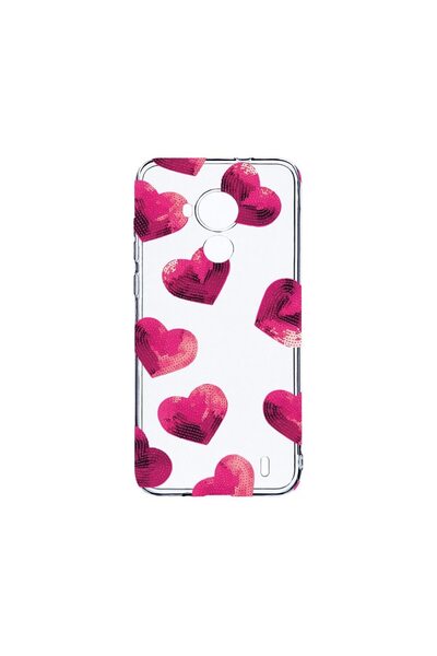 bestcase Husa BestCase¬Æ Clear Silicon 2MM, Compatibila Cu Nokia C30, Heart P...