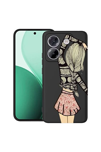 bestcase Θήκη TPU Υπέρλεπτη Συμβατή με Poco M7 Pro 5G, με Σχέδιο Κορίτσι, 210...