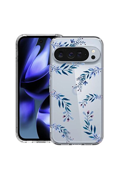bestcase ¬Æ Husa pentru Google Pixel 10 / Pixel 10 Pro cu Design Blue Flowers...