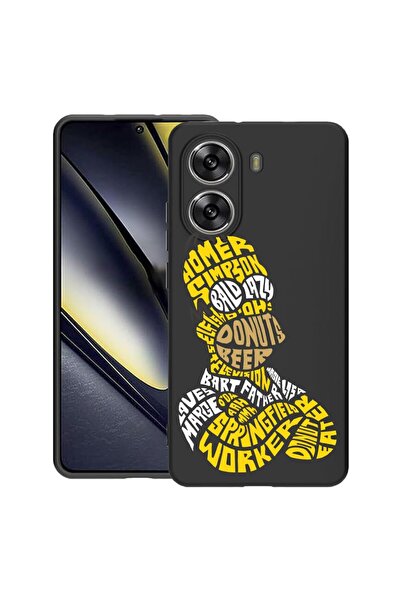 bestcase Husă pentru Poco X7 Pro 5G, Caligrafie Homer Simpson, Silicon subțir...