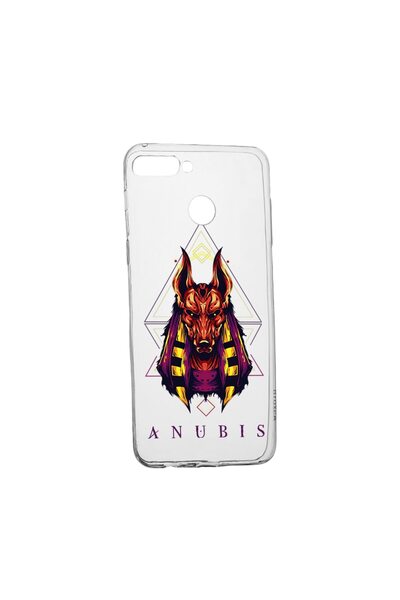 bestcase Husa de protectie Mythology, Anubis pentru Huawei Y6 Prime 2018, rez...