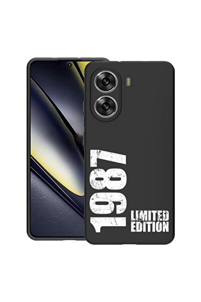 bestcase Тънък силиконов калъф за Poco X7 Pro, Лимитирана серия 1987, 1992025...