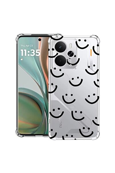 bestcase Αντικραδασμική Θήκη Συμβατή με Poco M7 Pro 5G, με Σχέδιο Smiley, Ενι...