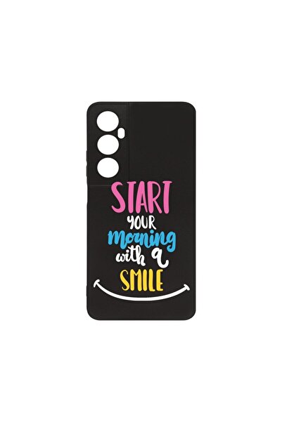 bestcase ¬Æ Husa Slim SIlicon 0.8MM, Compatibila Cu Realme C65, Smile At Morn...
