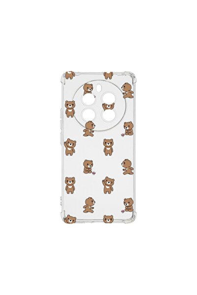 bestcase Αντικραδασμική Θήκη 1.5MM, Συμβατή με Realme 12 Pro, Σχέδιο Αρκουδάκ...