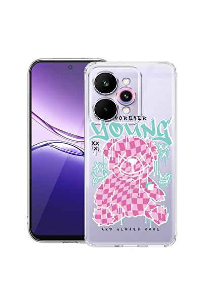 bestcase Θήκη Διαφανής Λεπτή Σιλικόνης Συμβατή με Realme 15 / 15 Pro, Αρκουδά...