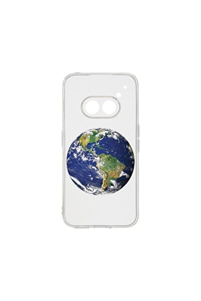 bestcase Прозрачен силиконов калъф 2ММ, съвместим с Nothing Phone 2a, Earth, ...